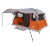 Tente tunnel avec toit Gris et orange 366 x 244 x 198 cm 640220640220