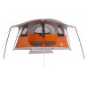 Tente tunnel avec toit Gris et orange 366 x 244 x 198 cm 640220640220