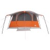 Tente tunnel avec toit Gris et orange 366 x 244 x 198 cm 640220640220