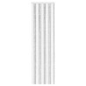 Rideau anti-insectes en chenille Gris clair et blanc 640225640225