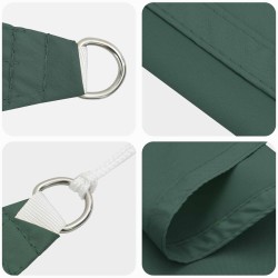 Voile d'ombre Vert foncé 2 x 6 m 100 % polyester Oxford 640234640234