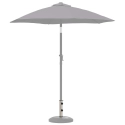 Tube de Base de Parasol 0.63 kg Acier Inoxydable Naturel 640237640237
