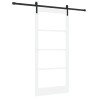 Porte coulissante ORKDAL Blanc et Noir 93 x 202 cm 640249640249