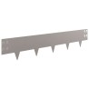 Bordure de Pelouse 20 pcs 100 x 20 cm Acier Rouillé 640258640258