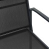 Chaises de jardin 2 pcs Noir et anthracite 53,5 x 59 x 77 cm 640261640261