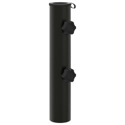 Tube de Base de Parasol 0.6 kg Noir Fer for 40-50 mm Pole 640266640266