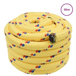 Corde de bateau 10 m 3 Jaune PP 640270640270