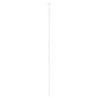 Porte coulissante Blanc 93 x 202 cm Bois de pin massif et verre 640272640272