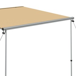 Auvent de camping-car et caravane 1,8x2,5x2,15 m Beige 640280640280