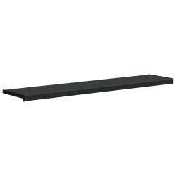 Appui de fenêtre Noir avec grain de bois 140 x 30 x 4,5 cm PVC 640281640281