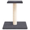 Arbre à chat avec plate-forme gris foncé 38 cm 640290640290