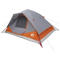 Tente Instantanée avec toit Gris et orange 305 x 215 x 140 cm 640292640292