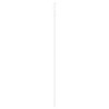 Porte coulissante Blanc 93 x 202 cm Bois de pin massif et verre 640300640300