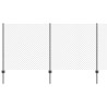 Clôture grillagée avec poteau 10 x 1,2 m Acier recouvert de PVC 640310640310
