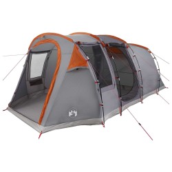 Tente tunnel Gris et orange 505 x 330 x 204 cm 640314640314