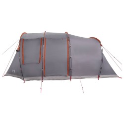 Tente tunnel Gris et orange 505 x 330 x 204 cm 640314640314