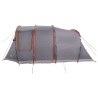 Tente tunnel Gris et orange 505 x 330 x 204 cm 640314640314