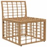Unité de canapé sans accoudoir modulable pour extérieur Naturel 640321640321