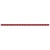Tissu de remplacement de cantonnière d’auvent rayure bordeaux 640326640326