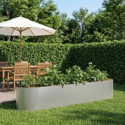 Jardin surélevé Acier galvanisé 220 x 40 x 40 cm Acier 640351640351