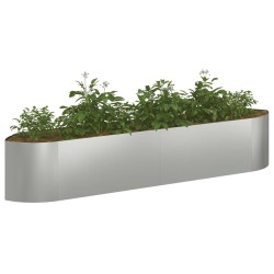 Jardin surélevé Acier galvanisé 220 x 40 x 40 cm Acier 640351640351