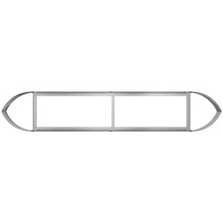 Jardin surélevé Acier galvanisé 220 x 40 x 40 cm Acier 640351640351