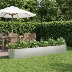 Jardin surélevé Acier galvanisé 280 x 40 x 40 cm 640372640372