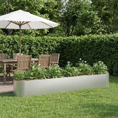 Jardin surélevé Acier galvanisé 280 x 40 x 40 cm 640372640372