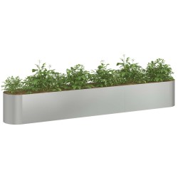 Jardin surélevé Acier galvanisé 280 x 40 x 40 cm 640372640372