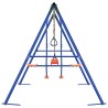 Ensemble de balançoires d'extérieur Multicolore Acier et PE 640374640374