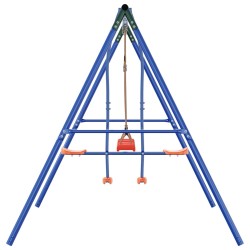 Ensemble de balançoires d'extérieur Multicolore Acier et PE 640375640375