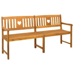 Banc extérieur Naturel 180 x 55,5 x 90 cm Bois d'Acacia Massif 640382640382