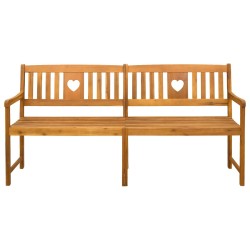 Banc extérieur Naturel 180 x 55,5 x 90 cm Bois d'Acacia Massif 640382640382
