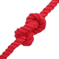Corde Rouge 1,4 x 1,4 x 10000 cm Coton 640397640397
