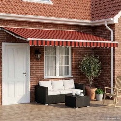 Cadre de store manuel avec LEDs 4,5 × 3,5 m 640401640401