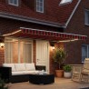 Cadre de store manuel avec LEDs 4,5 × 3,5 m 640401640401