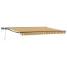 Cadre de store manuel avec LEDs 4,5 × 3,5 m 640406640406