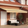 Cadre de store manuel avec LEDs 5 x 3 m 640416640416