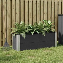 Jardinière surélevée Noir 100 x 30 x 36 cm 640437640437