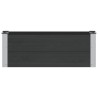 Jardinière surélevée Noir 100 x 30 x 36 cm 640437640437