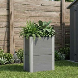 Jardinière surélevée Gris 50 x 30 x 72 cm 640441640441