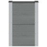 Jardinière surélevée Gris 50 x 30 x 72 cm 640441640441