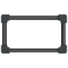 Jardinière surélevée Gris 50 x 30 x 72 cm 640441640441