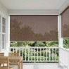 Store enrouleur extérieur à 90% de blocage UV Taupe HDPE 640445640445