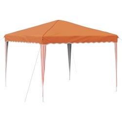 Tente de fête pop-up 288 x 288 x 245 cm Orange Tissu Oxford 640446640446