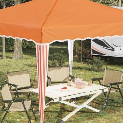 Tente de fête pop-up 288 x 288 x 245 cm Orange Tissu Oxford 640446640446