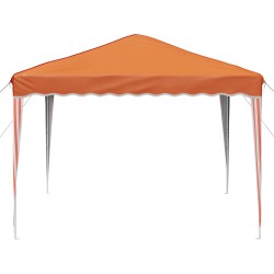 Tente de fête pop-up 288 x 288 x 245 cm Orange Tissu Oxford 640446640446