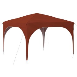 Tente de fête pop-up 290 x 290 x 245 cm Terre cuite 640450640450