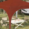 Tente de fête pop-up 290 x 290 x 245 cm Terre cuite 640450640450