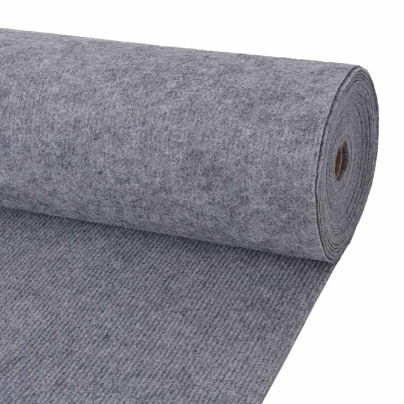 Tapis Gris 1,2 x 20 m Polyester 640460640460